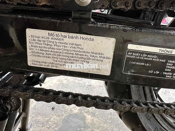 Winner V1 2018 xe mộc máy zin