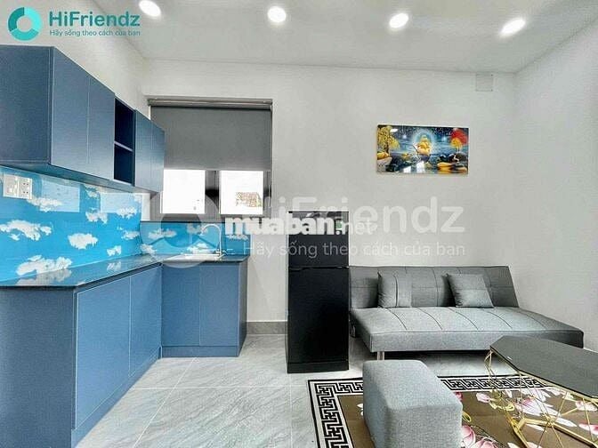 CĂN HỘ FULL NỘI THẤT RỘNG 30m2 THOÁNG GẦN CẦU SẮT NGUYỄN THÁI SƠN