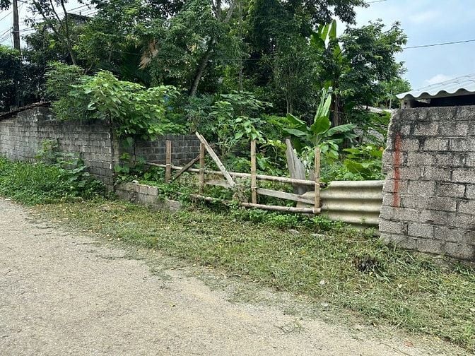 Bán lô đất 180m2 bám mặt đường nhựa liên xã tại Thanh Sơn Lương Sơn HB