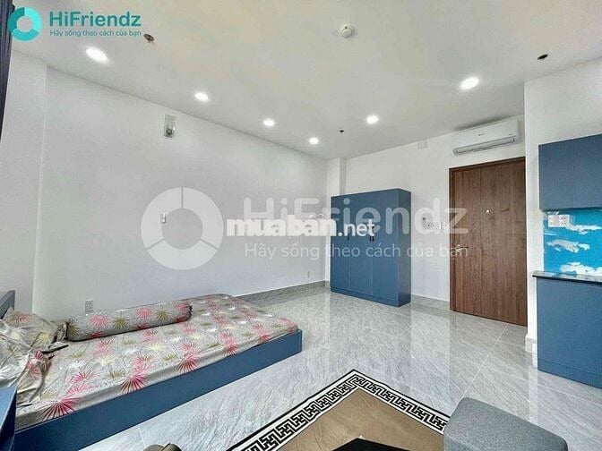 CĂN HỘ FULL NỘI THẤT RỘNG 30m2 THOÁNG GẦN CẦU SẮT NGUYỄN THÁI SƠN