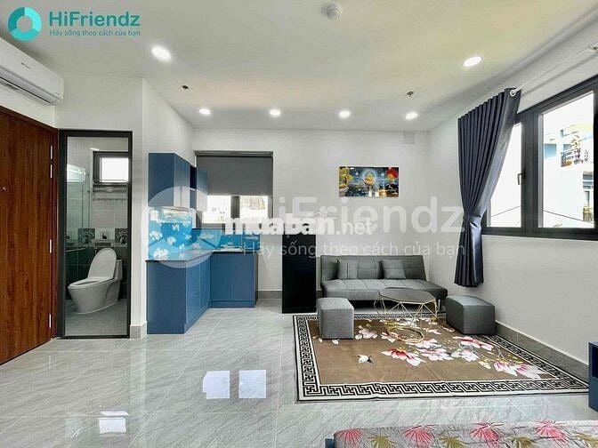 CĂN HỘ FULL NỘI THẤT RỘNG 30m2 THOÁNG GẦN CẦU SẮT NGUYỄN THÁI SƠN