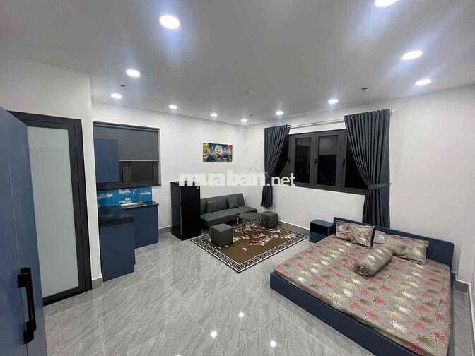 CĂN HỘ FULL NỘI THẤT RỘNG 30m2 THOÁNG GẦN CẦU SẮT NGUYỄN THÁI SƠN