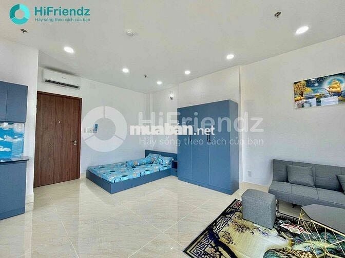 CĂN HỘ FULL NỘI THẤT RỘNG 30m2 THOÁNG GẦN CẦU SẮT NGUYỄN THÁI SƠN