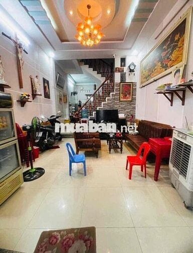 Bán nhà PHẠM VĂN CHIÊU, KO NGẬP, HẺM 6M, 4 Tầng, KO LỘ GIỚI, 6 Tỷ x