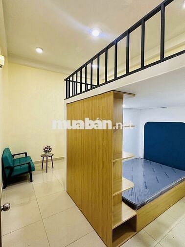 CH 2 không gian ngủ 35m2, tách bếp, ở đc 3-4 người thoải mái full NT