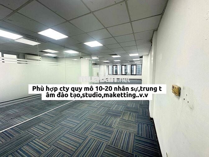 Nguyễn Du 120m2 giá chỉ 31triệu mặt tiền full kính có hầm để xe