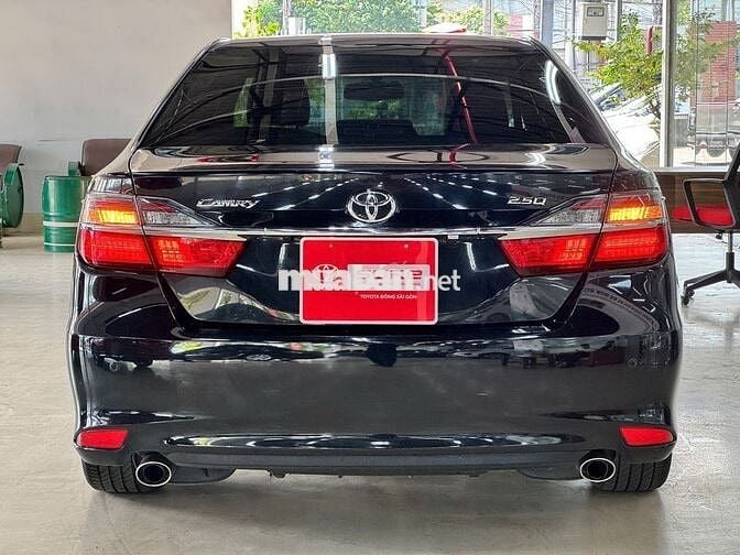 Camry 2.5Q 2018 Đen Nội thất da bò - Giá Còn Giảm