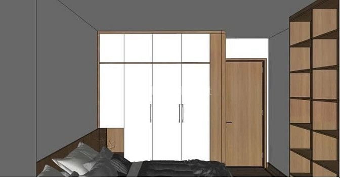 Cho thuê căn hộ 2PN+, 2 WC nội thất cao cấp, đầy đủ