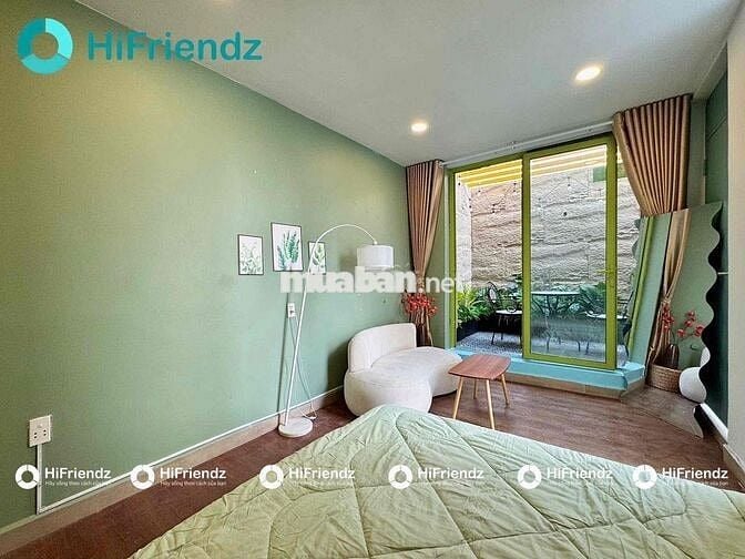 Căn hộ bancol công full nt ngay trung tâm sài gòn Quận 3