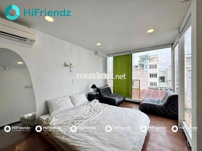 Căn hộ bancol công full nt ngay trung tâm sài gòn Quận 3