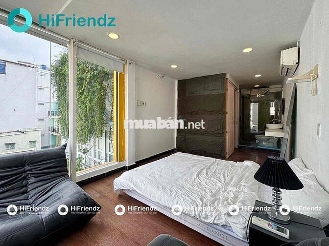 Căn hộ bancol công full nt ngay trung tâm sài gòn Quận 3