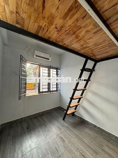 Phòng trọ cửa sổ trời thoáng có máy lạnh gần Chợ An Nhơn, Lotte Mart