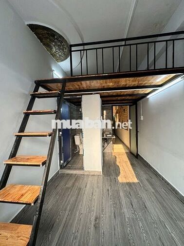 Phòng trọ cửa sổ trời thoáng có máy lạnh gần Chợ An Nhơn, Lotte Mart