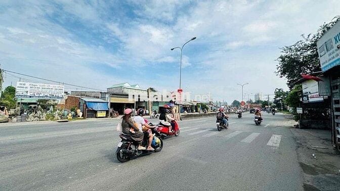 Đất mặt tiền Quốc Lộ 1 k, P Đông Hòa, TP Dĩ An.