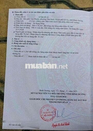 BÁN GẤP LÔ ĐẤT SÁT MT NGUYỄN THỊ TƯƠI GIÁ RẺ