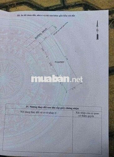 BÁN GẤP LÔ ĐẤT SÁT MT NGUYỄN THỊ TƯƠI GIÁ RẺ