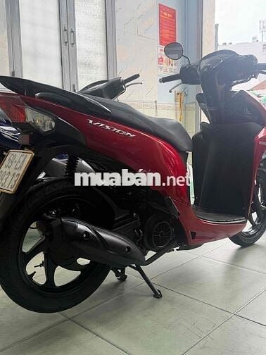 Honda Vision 2020 màu Đỏ khoá smk 9chủ
