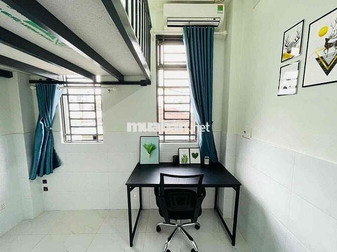 🔴Phòng có gác cửa sổ thoáng mát - Giá sinh ziên
