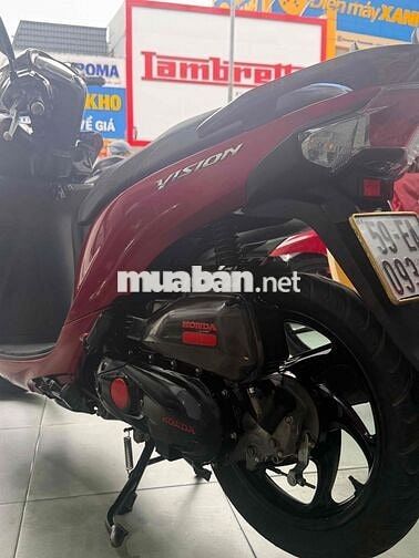 Honda Vision 2020 màu Đỏ khoá smk 9chủ