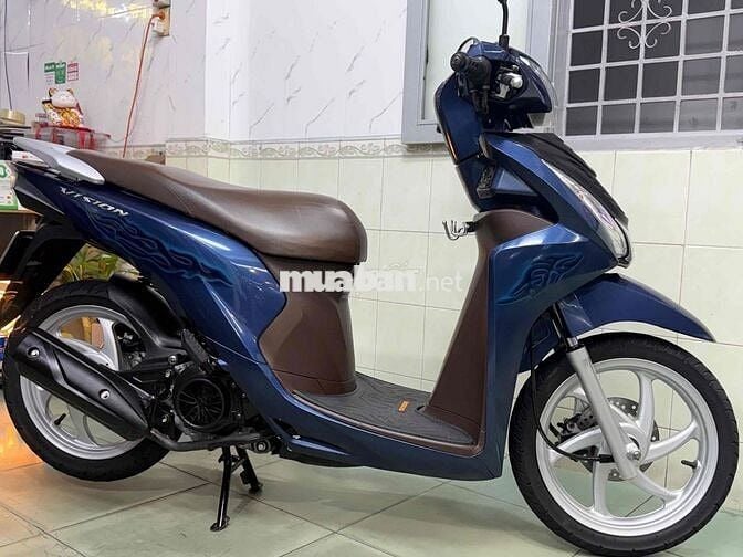 Honda Vision 2018 Xanh dương 3D