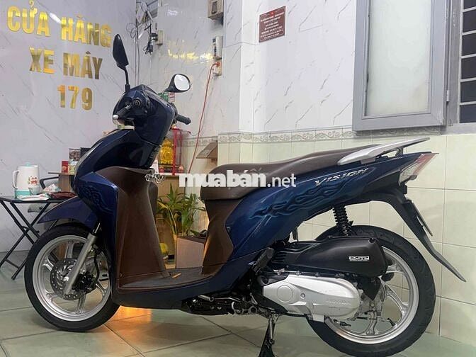 Honda Vision 2018 Xanh dương 3D