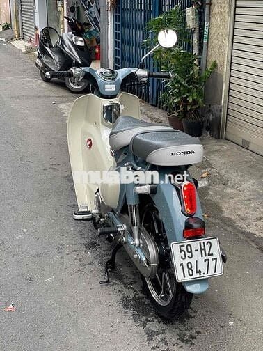 Suppercup 125 Màu xanh xi mang xe mới như hãng