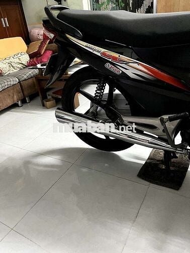 Honda Wave a100 đời 2008 màu đen bánh mâm số TPHCM