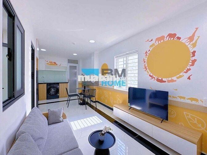 🐣CHDV 2 phòng ngủ cao cấp NGUYỄN XÍ-BÌNH THẠNH cửa sổ trời 45m2 13tr9