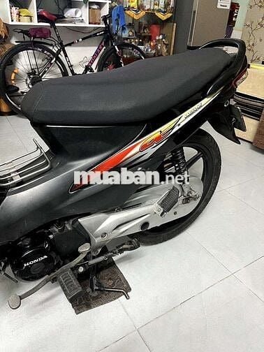 Honda Wave a100 đời 2008 màu đen bánh mâm số TPHCM