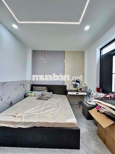 nhà ngang 5.5m _HXH 5m _ 3 tằng + Lững _ Thạnh Xuân 22