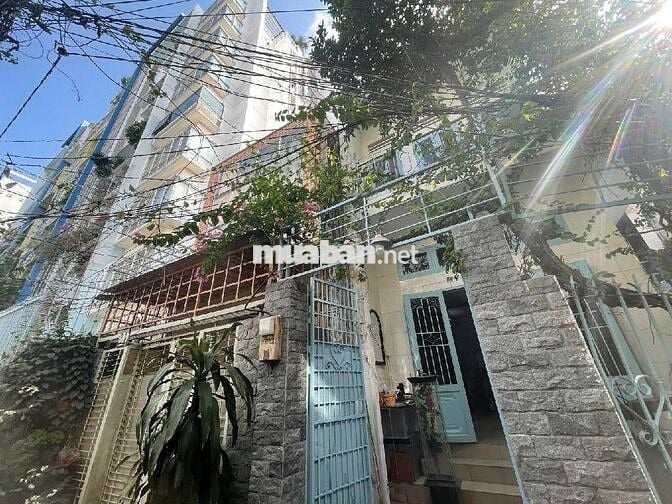 BÁN GẤP NHÀ ĐIỆN BIÊN PHỦ 90M2 SÁT MẶT TIỀN 4 TẦNG BTCT CHỈ NHỈN 9.x T