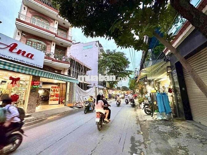 Nhà 6 tầng 2 mặt tiền Ni Sư Huỳnh Liên-Tân bình (4m x 13m)