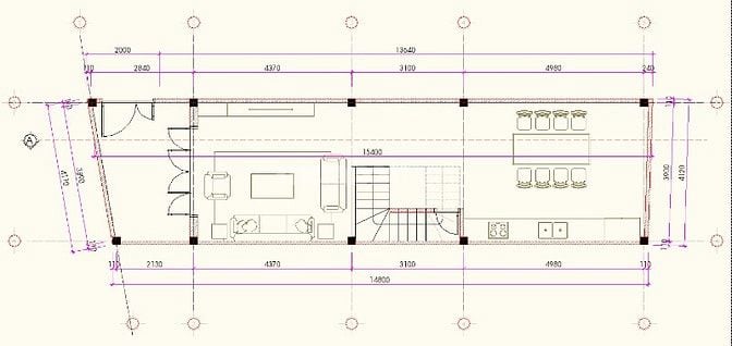 Bán nhà 62 m2 hẻm 12 ngách 28 ngõ 29 phố Chu Huy Mân - Long Biên