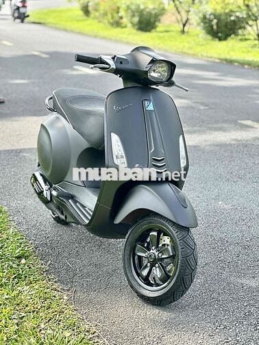 Piaggio Vespa 125cc 2015 Đen nhám Sposty Tuyệt Đẹp