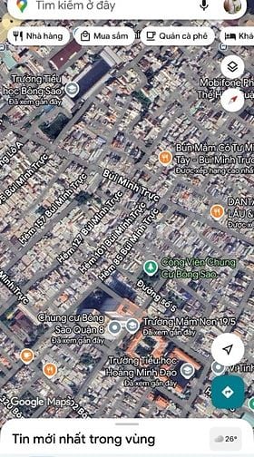 Bán nhà Bùi Minh Trực, Quận 8, liền kề khu trung tâm hành chính Q8