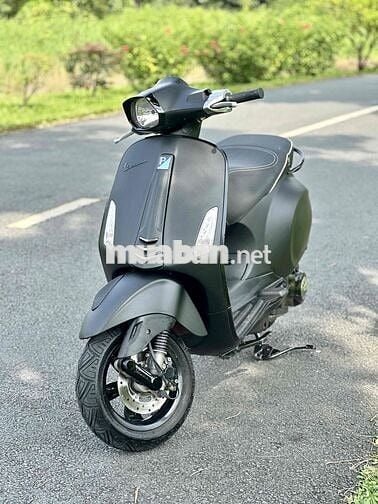 Piaggio Vespa 125cc 2015 Đen nhám Sposty Tuyệt Đẹp