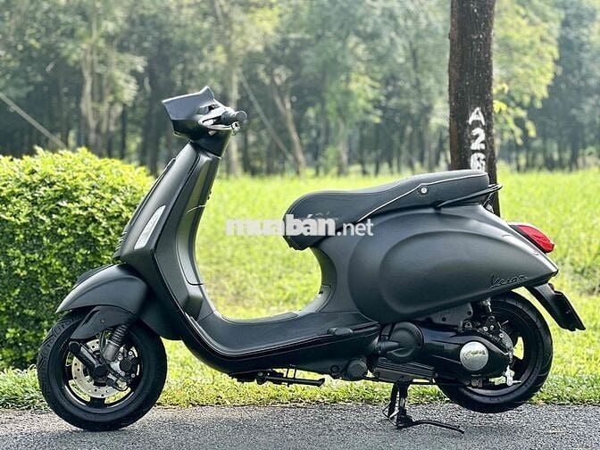 Piaggio Vespa 125cc 2015 Đen nhám Sposty Tuyệt Đẹp
