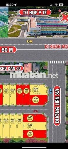 Chỉ từ 2.5 tỷ sử hữu ngay lô đất 100m full thổ cư tại Hoà Lạc