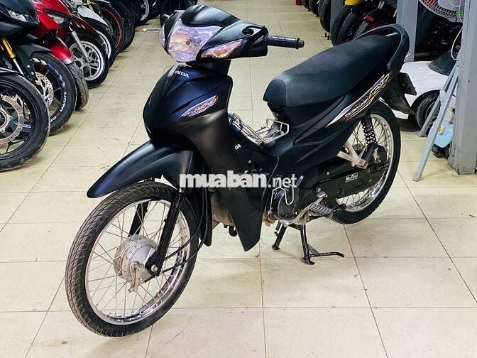 XE MÁY THỊNH PHÁT - WAVE A 110 ĐEN NHÁM LƯỚT 2024