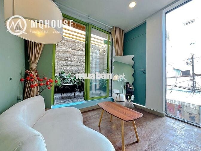 Căn hộ 1PN(35m2)  ban công full nội thất, nhà mới _ Trường Sa Quận 3