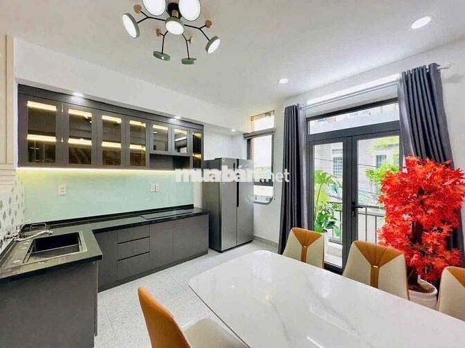 🎁Cho thuê nhà 1/ Đường số 9 P9 Gò Vấp 4m❌15m 4pn 5wc full nội thất