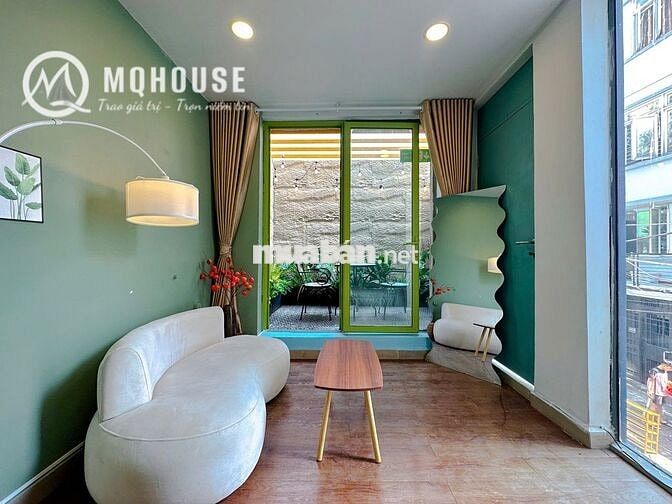 Căn hộ 1PN(35m2)  ban công full nội thất, nhà mới _ Trường Sa Quận 3