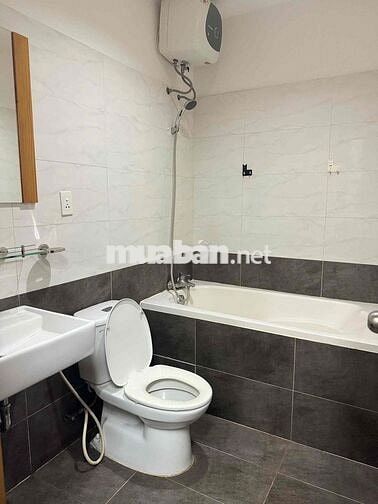 cho thuê căn hộ Belleza tầng cao, căn góc, nội thất mới decor