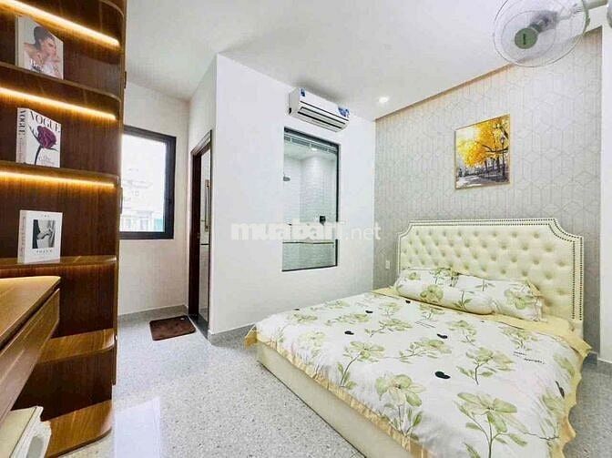 🎁Cho thuê nhà 1/ Đường số 9 P9 Gò Vấp 4m❌15m 4pn 5wc full nội thất