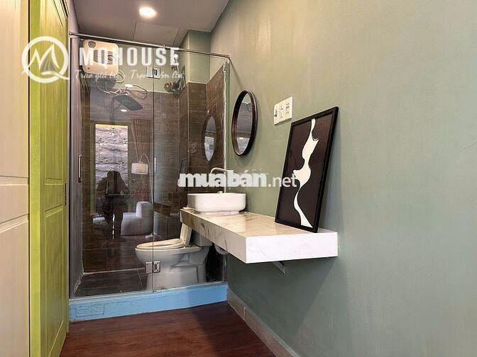 Căn hộ 1PN(35m2)  ban công full nội thất, nhà mới _ Trường Sa Quận 3