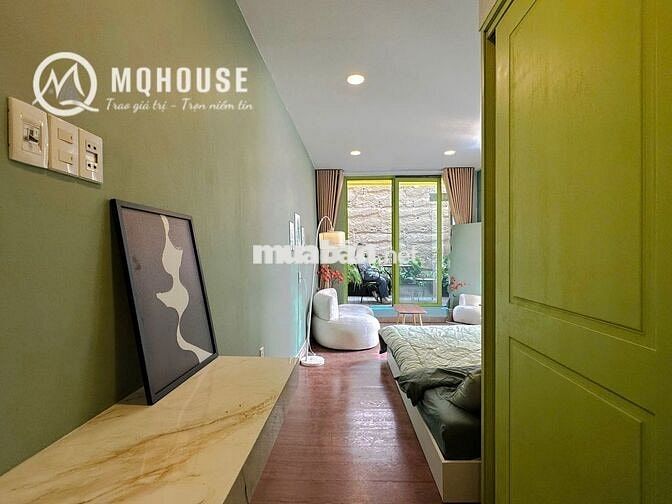 Căn hộ 1PN(35m2)  ban công full nội thất, nhà mới _ Trường Sa Quận 3