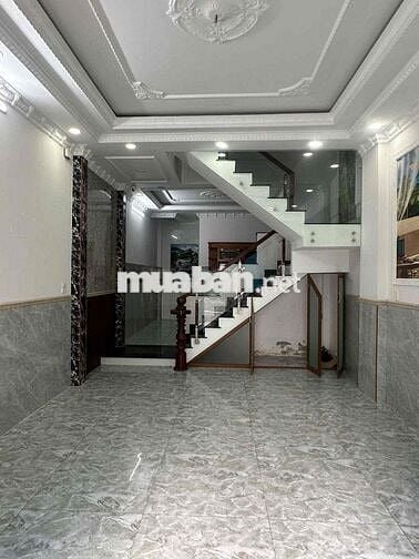 Nhà 4 tầng hẻm xe hơi khu đồng bộ cao tầng , dân trí cao