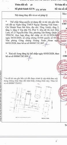 Bán căn hộ dịch vụ góc 2 mặt tiền đường số 57- 54 Tân Quy Đông, Quận 7