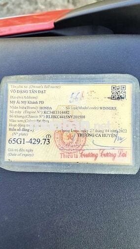 Xe cọp trùm mền đỏ HRC xem xe là mua liền