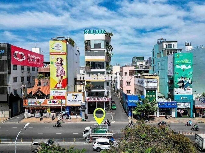 TÒA NHÀ 8 TẦNG - KHU SẦM UẤT - THANG MÁY , HẦM XE